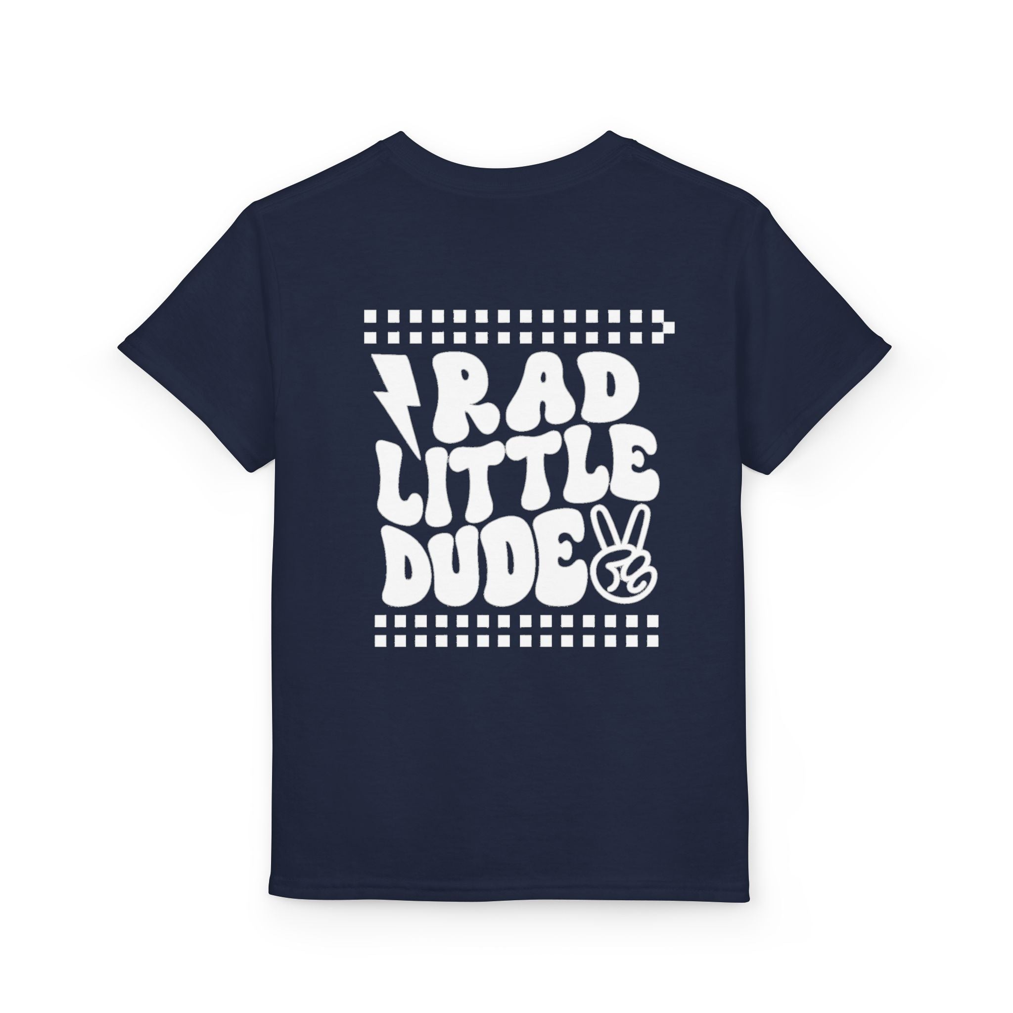 Youth T-Shirt — "Rad Little Dude" Retro Skate Tee