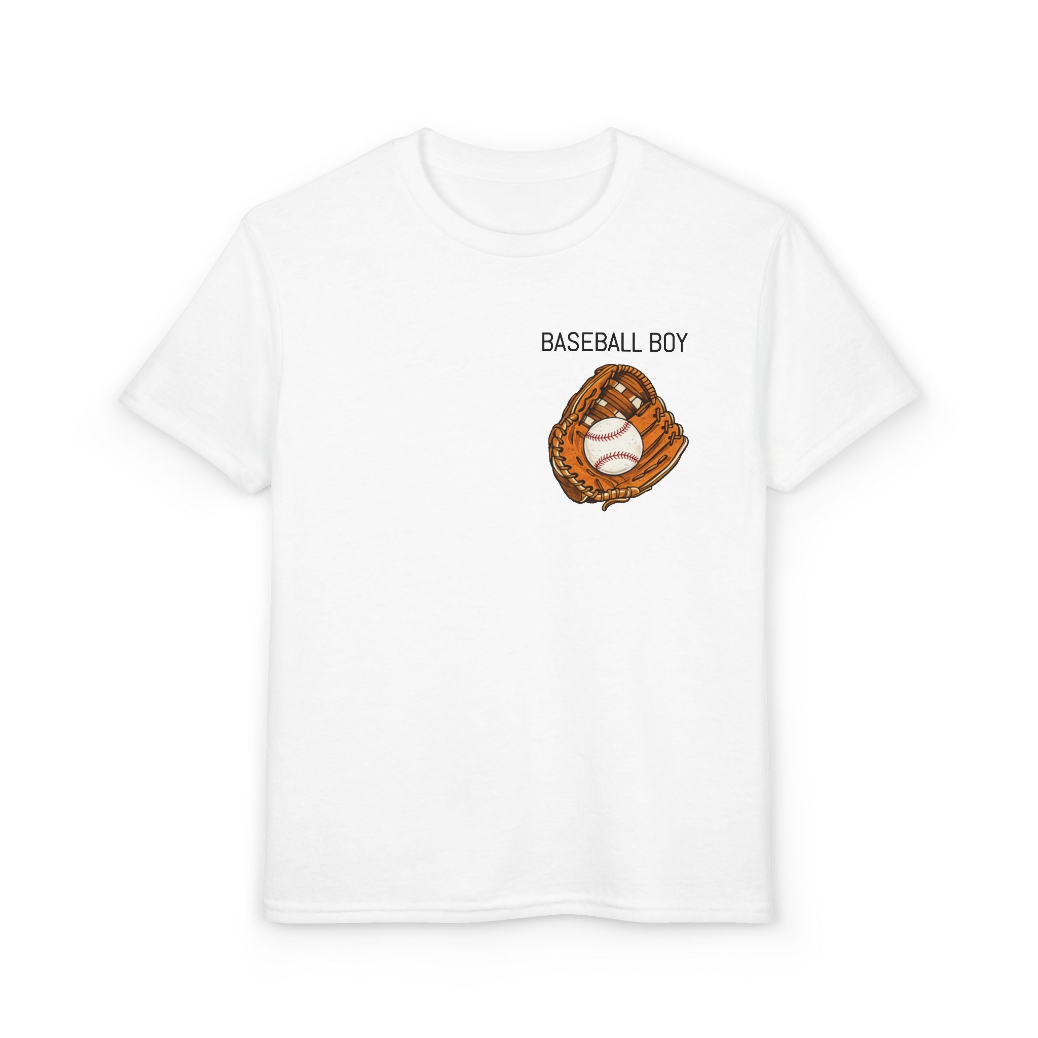 Youth Baseball T-Shirt  "Calm Your Mitts"