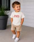 Toddler "Snacks for Dinner" Shirt