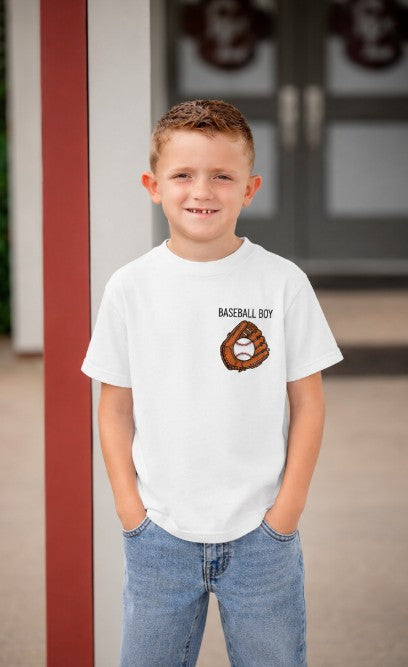 Youth Baseball T-Shirt  "Calm Your Mitts"