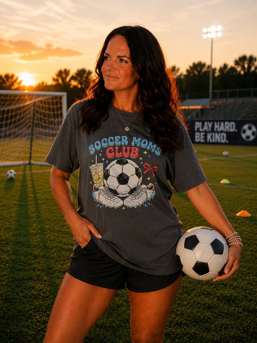 Soccer Moms Club T-Shirt