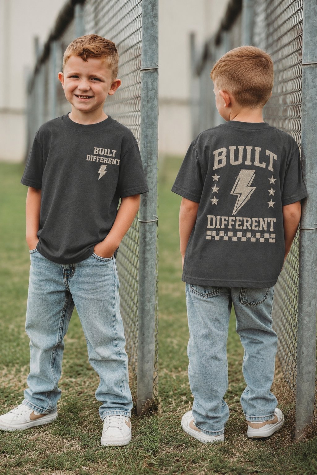 Built Different Youth T‑Shirt