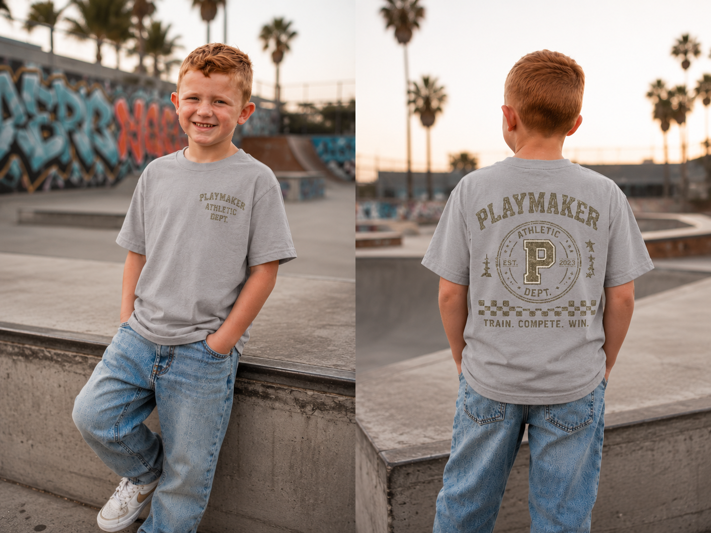 Playmaker Athletic Youth Tee