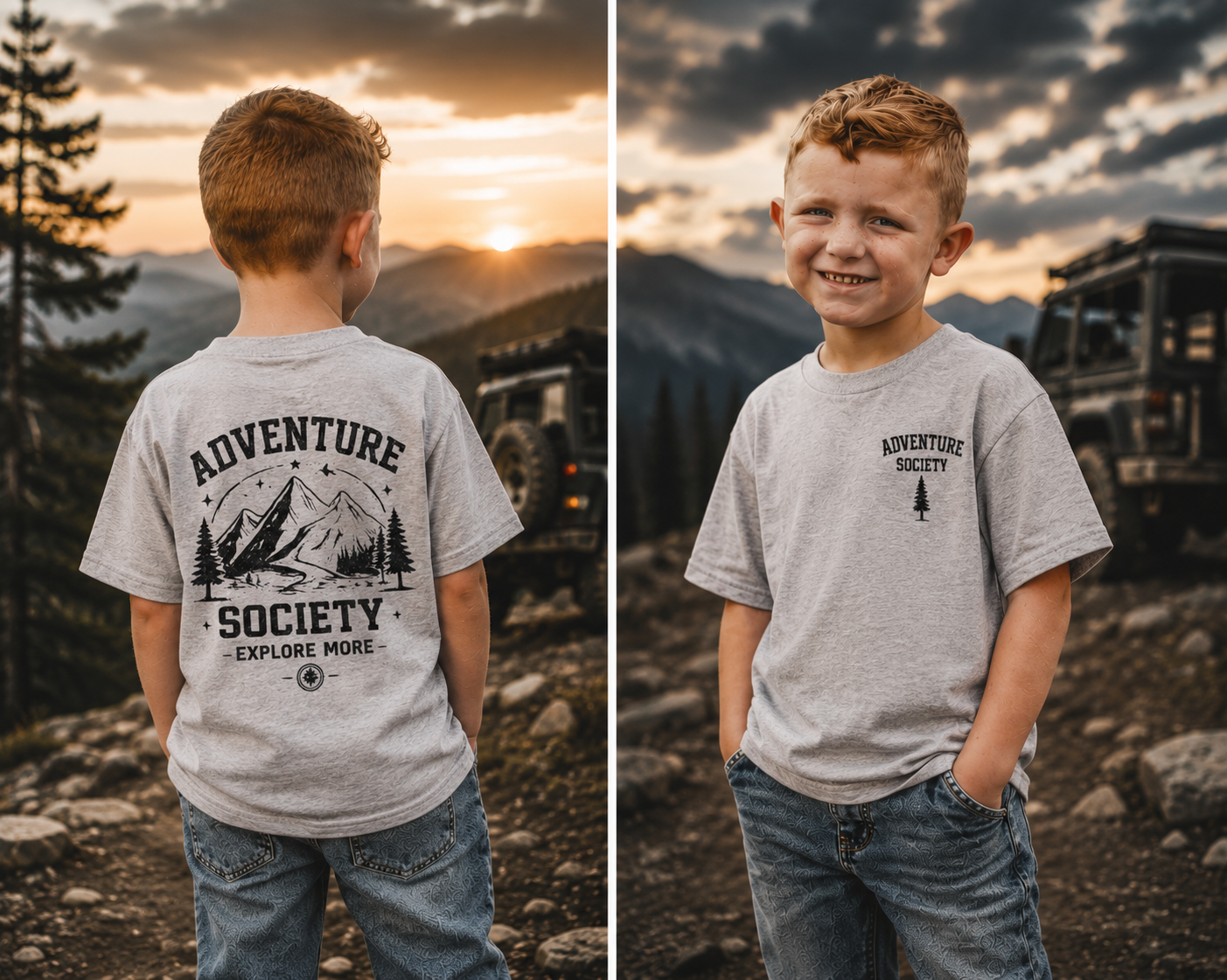 Adventure Society Youth T-Shirt